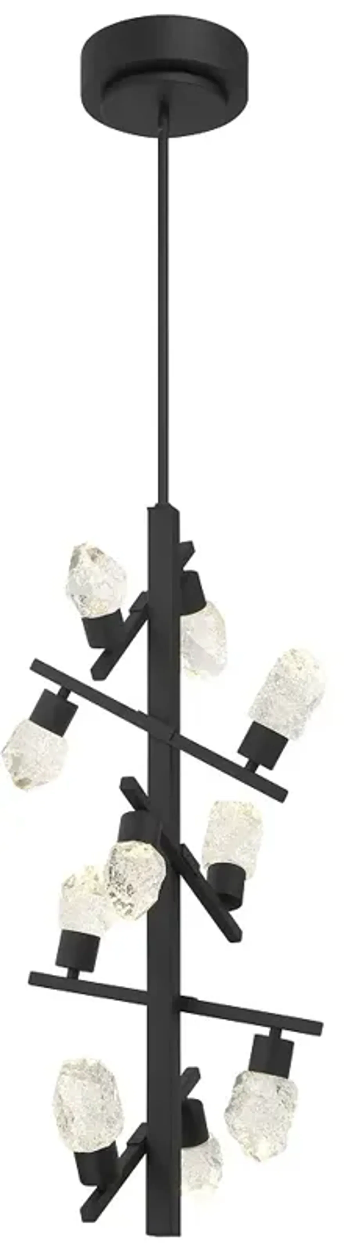 George Kovacs Kosmyc 10-Light Sand Black LED Pendant