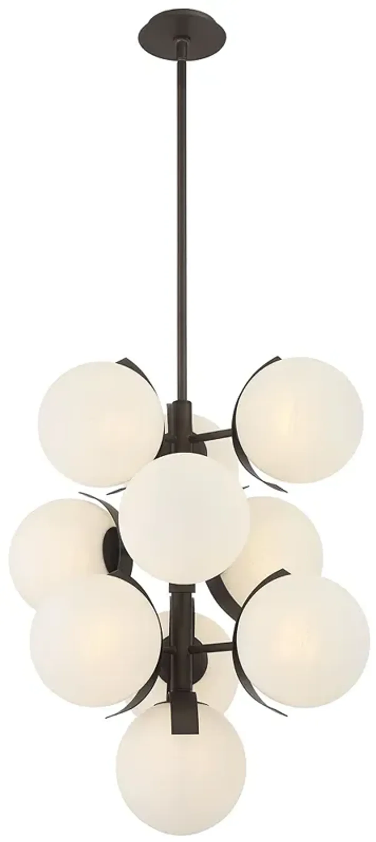 Metropolitan Vino 10-Light 24.75-in Dark Bronze Indoor Pendant