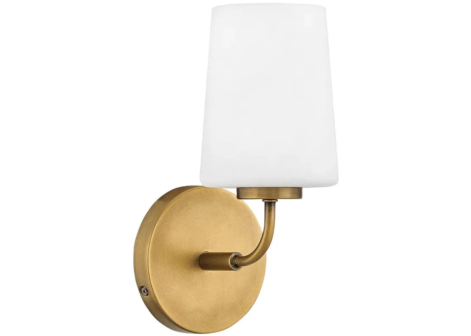 Lark-Kline Bath-Single Light Vanity-Heritage Brass