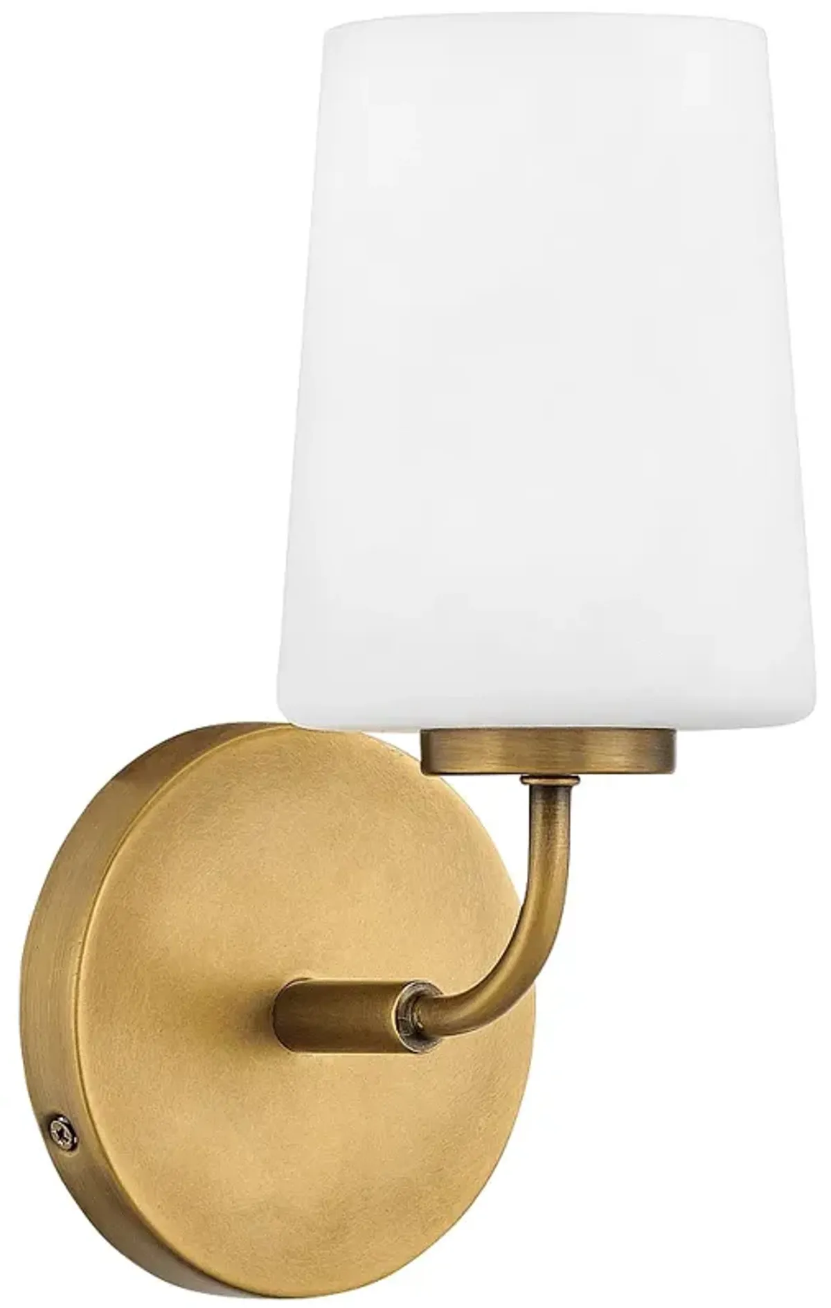 Lark-Kline Bath-Single Light Vanity-Heritage Brass