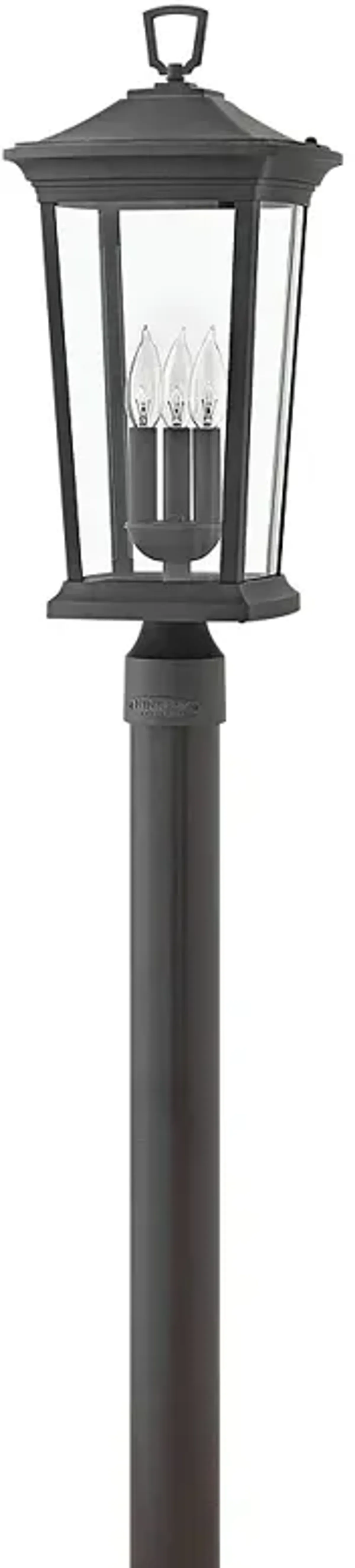 Hinkley Bromley 22 3/4" High Museum Black Outdoor Post Light