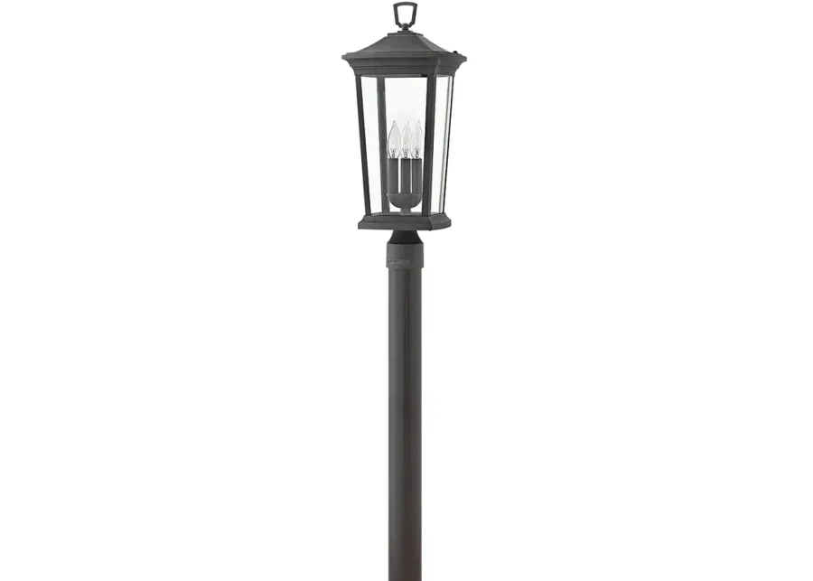 Hinkley Bromley 22 3/4" High Museum Black Outdoor Post Light