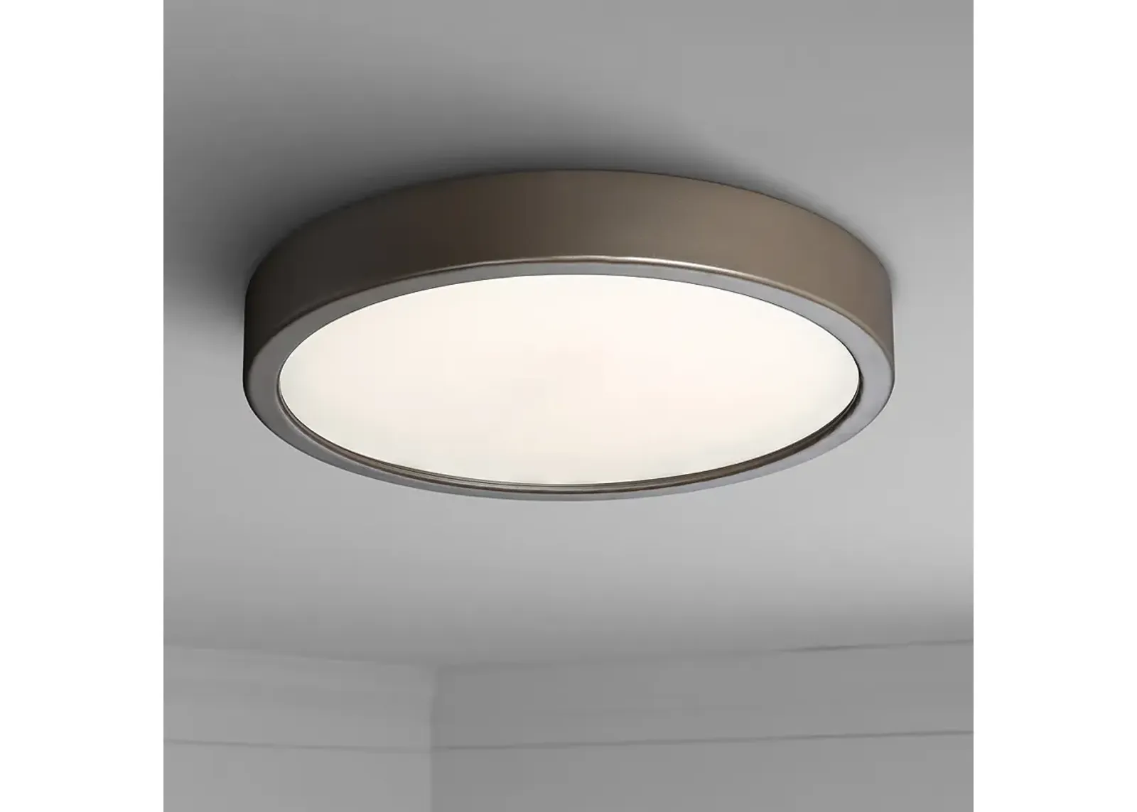 George Kovacs Puzo 10" Wide Copper Bronze LED Ceiling Light