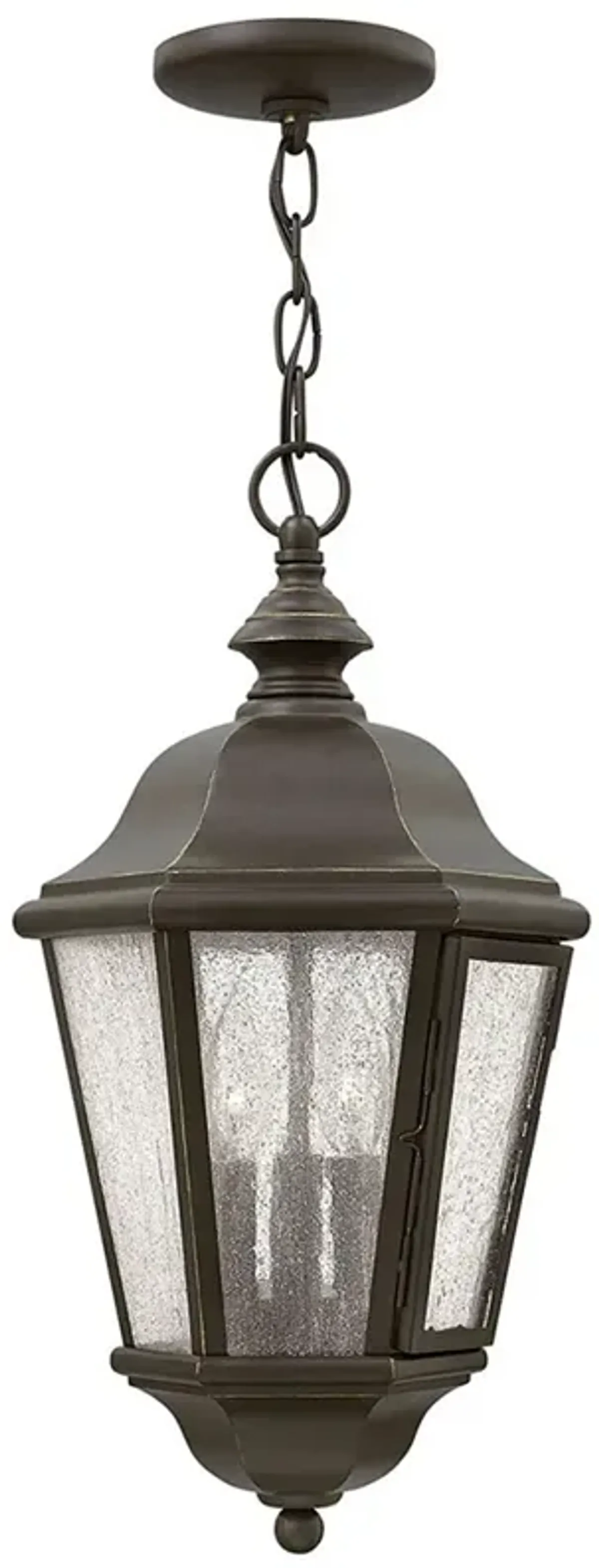 Hinkley Edgewater 18" High Oil Rubbed Bronze Outdoor Hanging Lantern