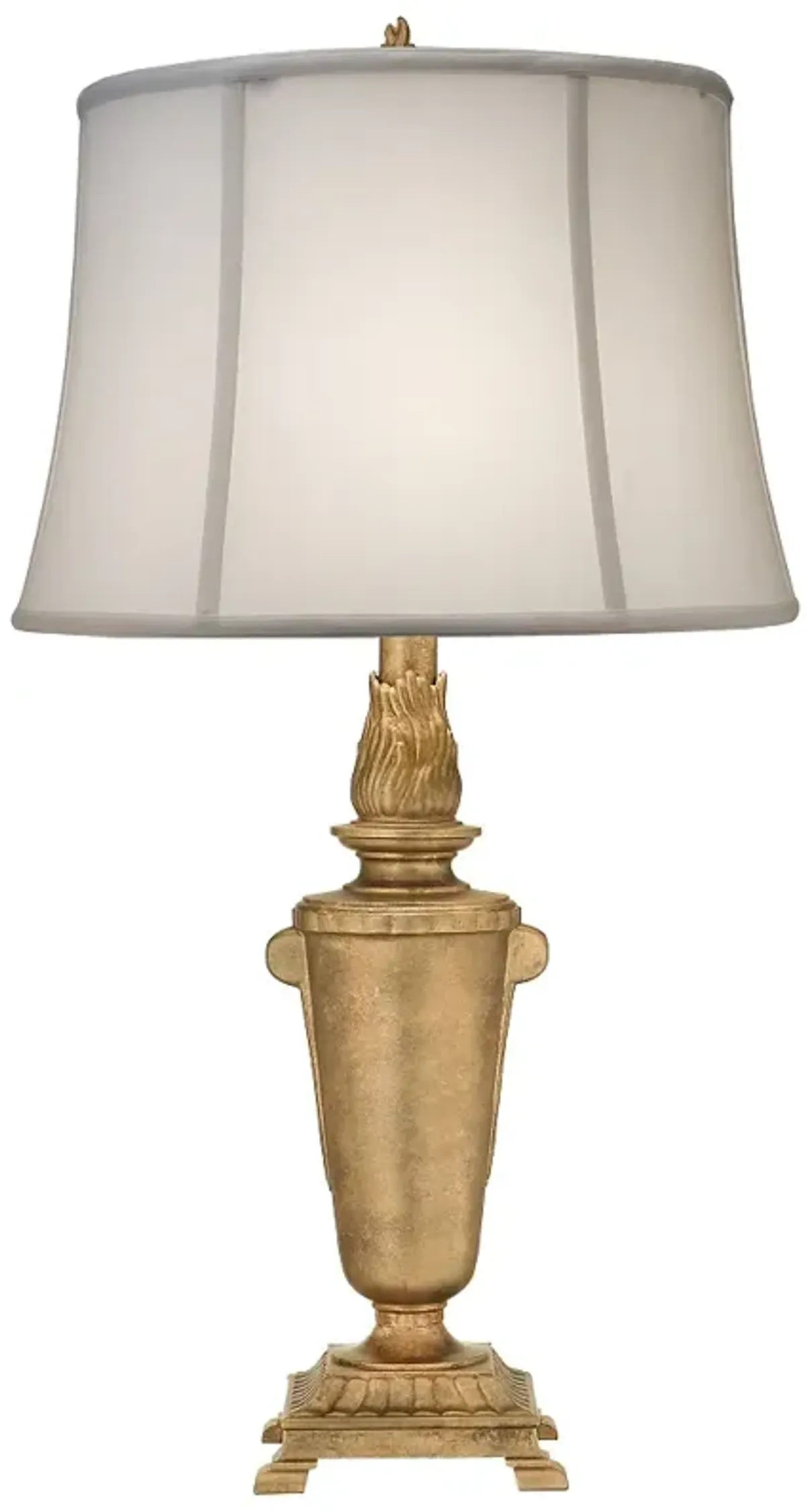 31" H Gilded Gold Urn Table Lamp