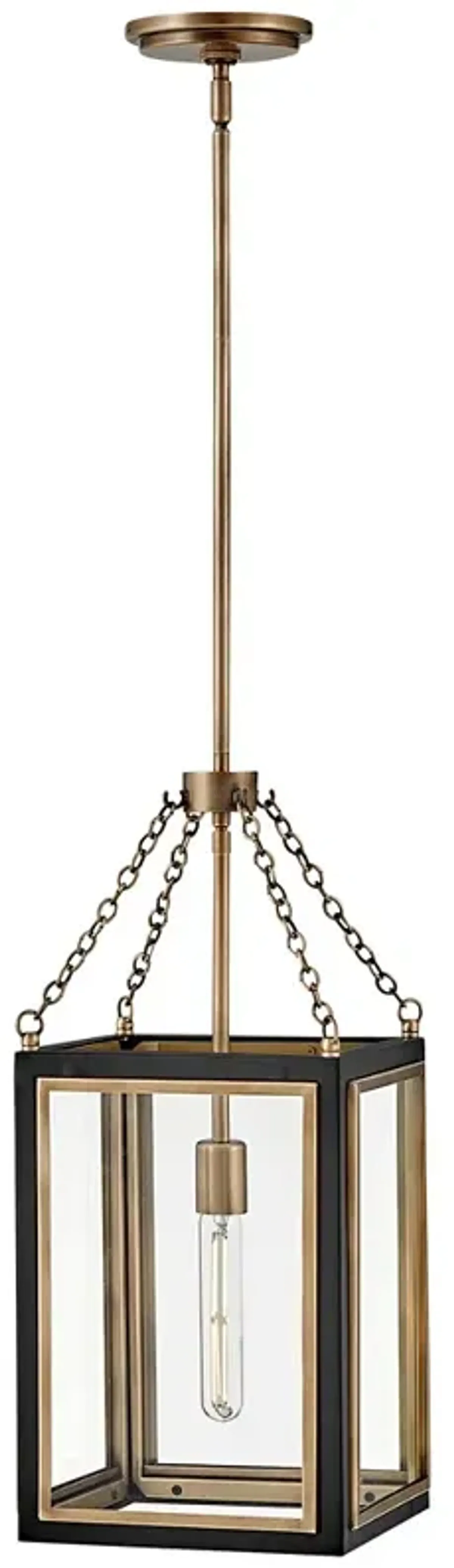 Hinkley Pendant Shaw Small Pendant 10" Black