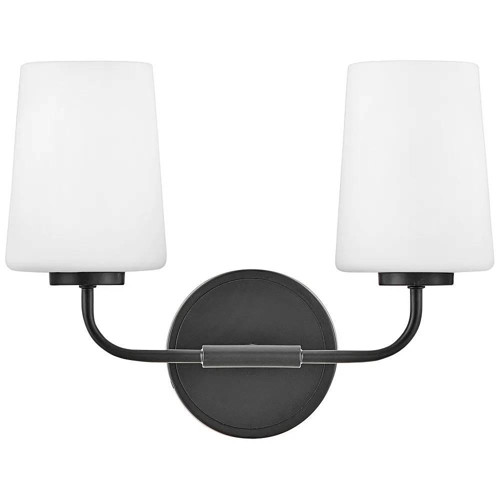 Lark-Kline Bath-Two Light Vanity-Black