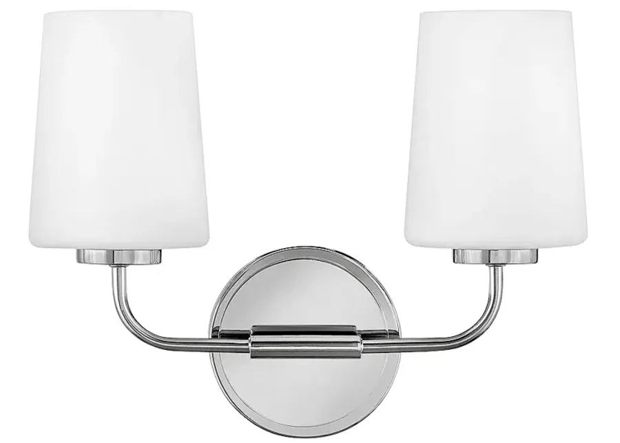 Lark-Kline Bath-Two Light Vanity-Chrome