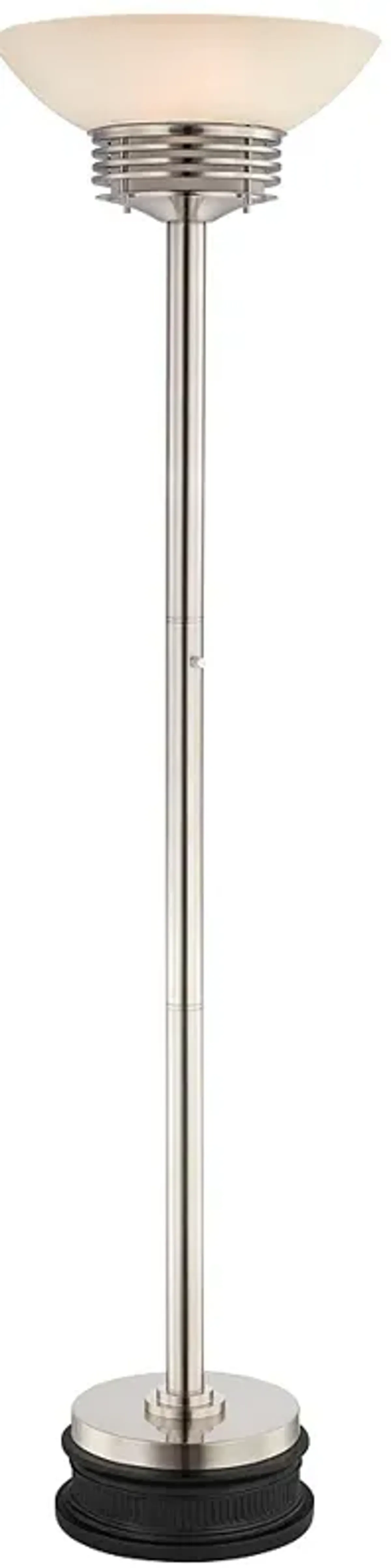 Possini Euro Light Blaster 4-Light Torchiere Lamp with Riser