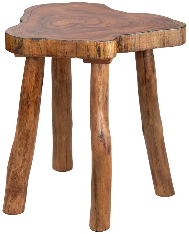 Crestview Collection Woodland Wooden End Table