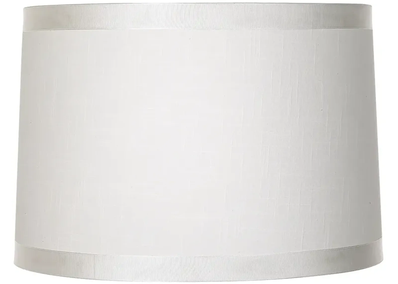 Springcrest White Fabric Tapered Drum Shade 15x16x11 (Spider)