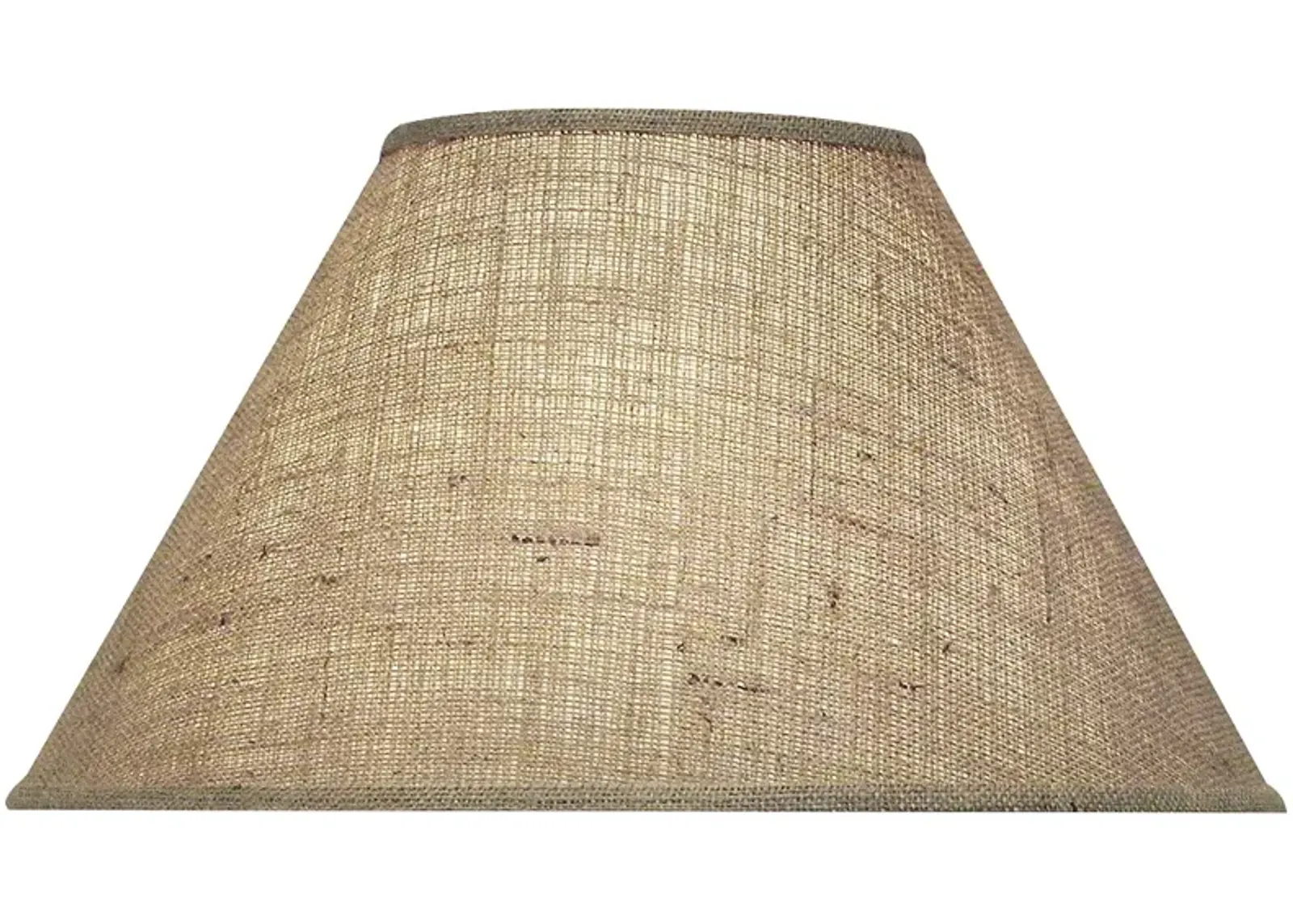 Stiffel Natural Burlap Empire Lamp Shade 8x20x12 (Spider)