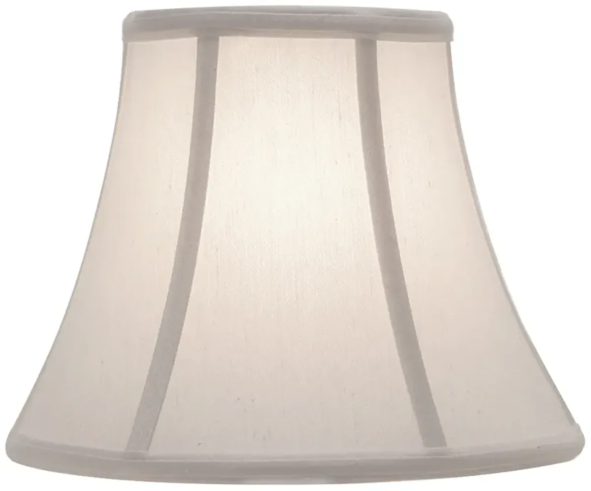 Stiffel Pearl Supreme Satin Bell Lamp Shade 6x11x9 (Spider)