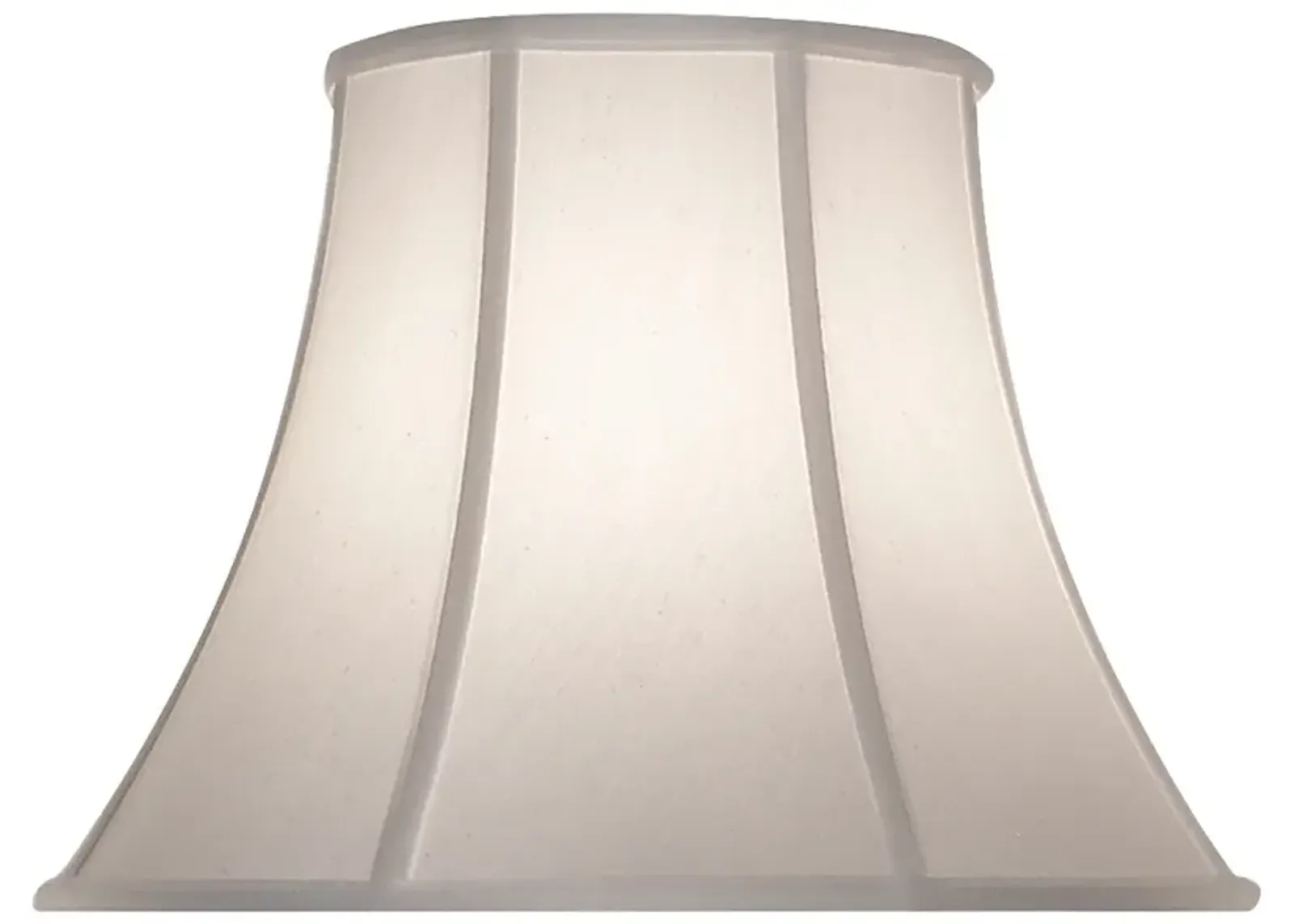 Stiffel Pearl Supreme Satin Bell Lamp Shade 10x19x14 (Spider)