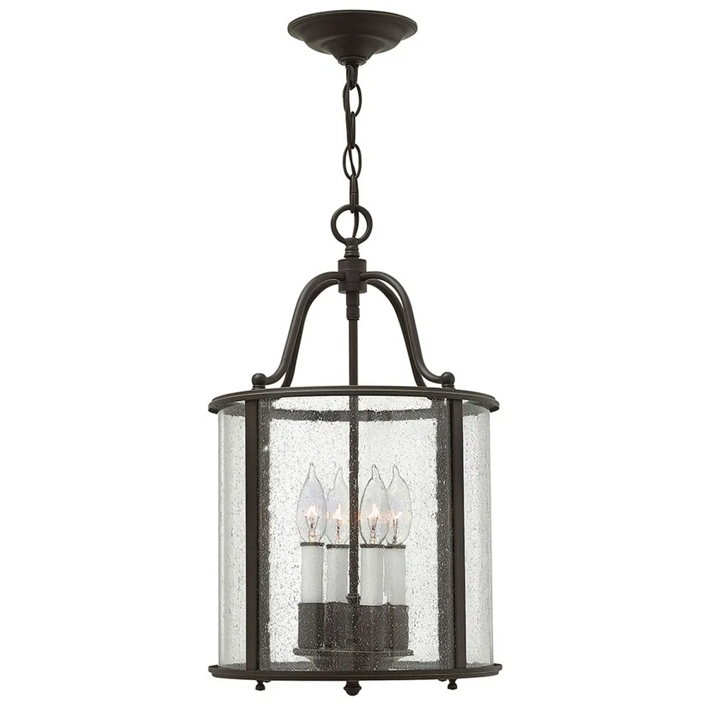 Gentry 19 3/4" High Olde Bronze Outdoor Hanging Light