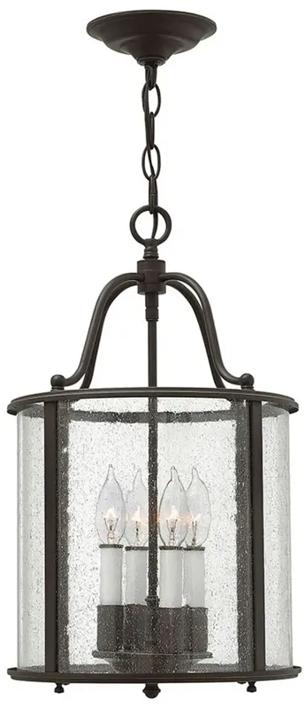 Gentry 19 3/4" High Olde Bronze Outdoor Hanging Light