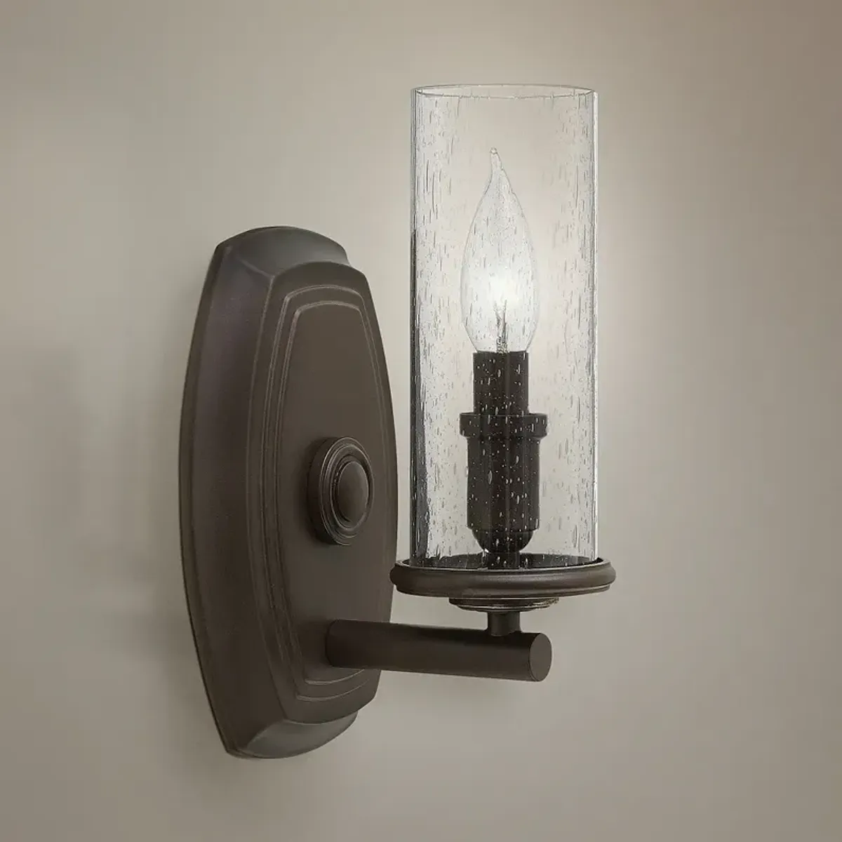 Hinkley Dakota 10 1/2" High Oil-Rubbed Bronze Wall Sconce