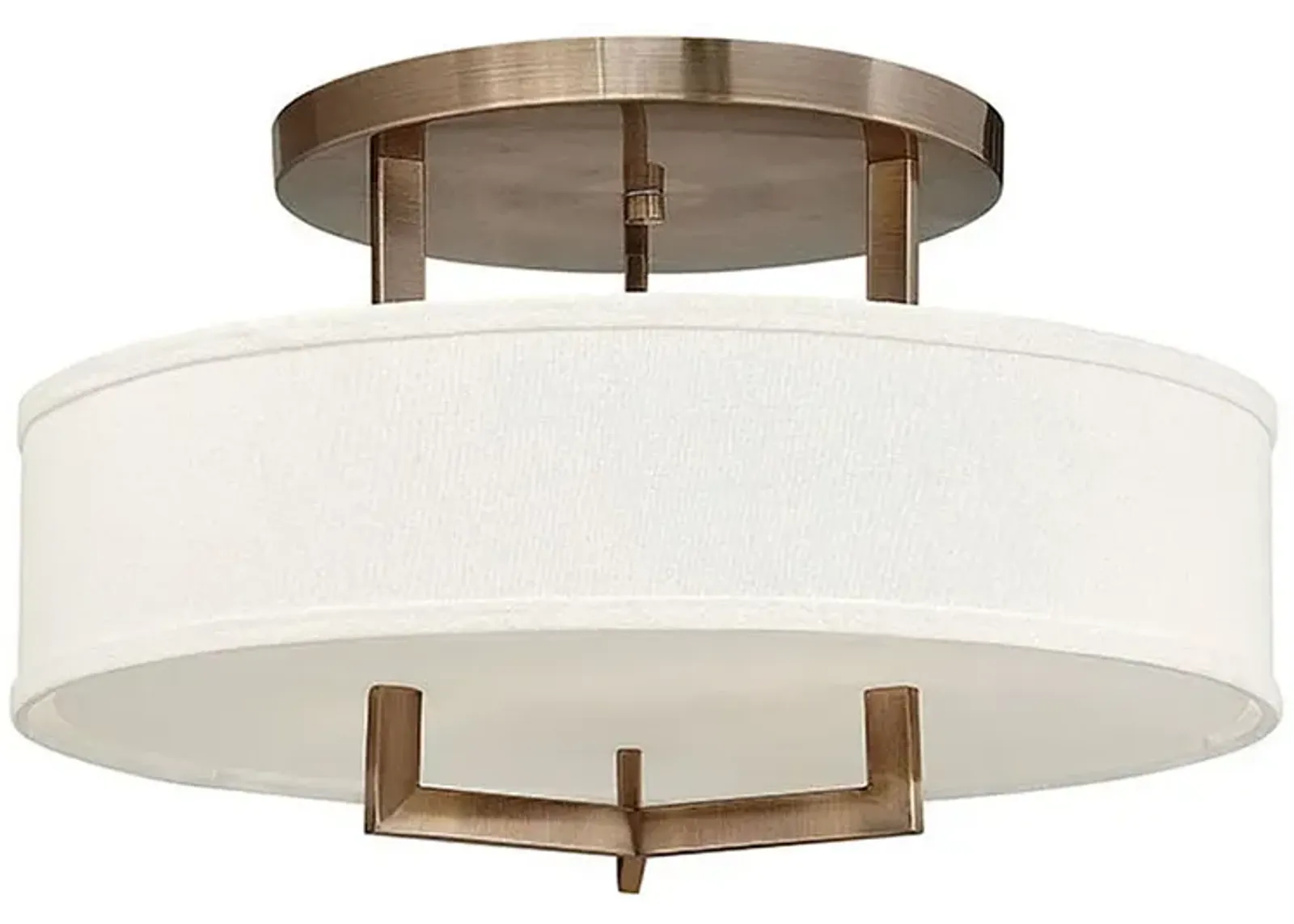 Hinkley- Hampton Medium Semi-Flush Mount