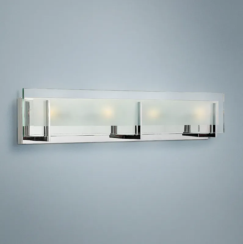 Hinkley Latitude 26" Wide Chrome Bath Light