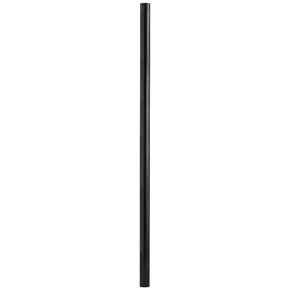 Black 120" Direct Burial Post with Photocell