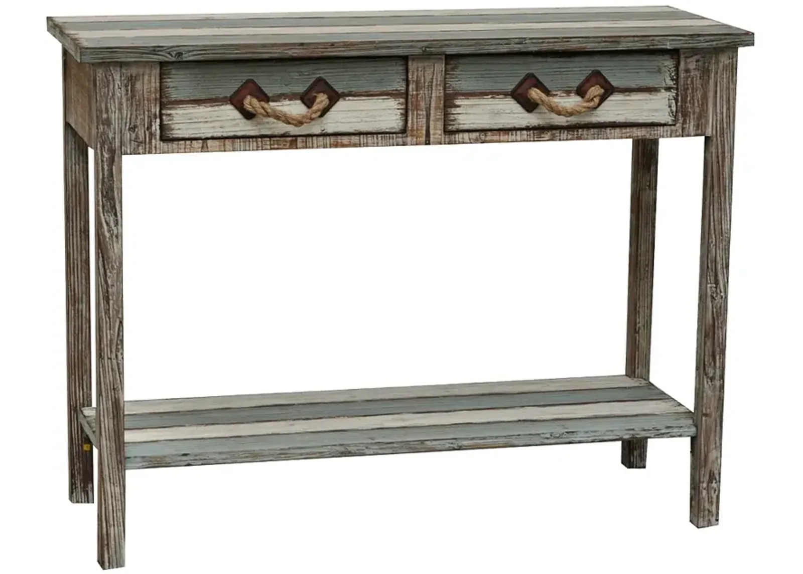 Crestview Nantucket Weathered Wood Console