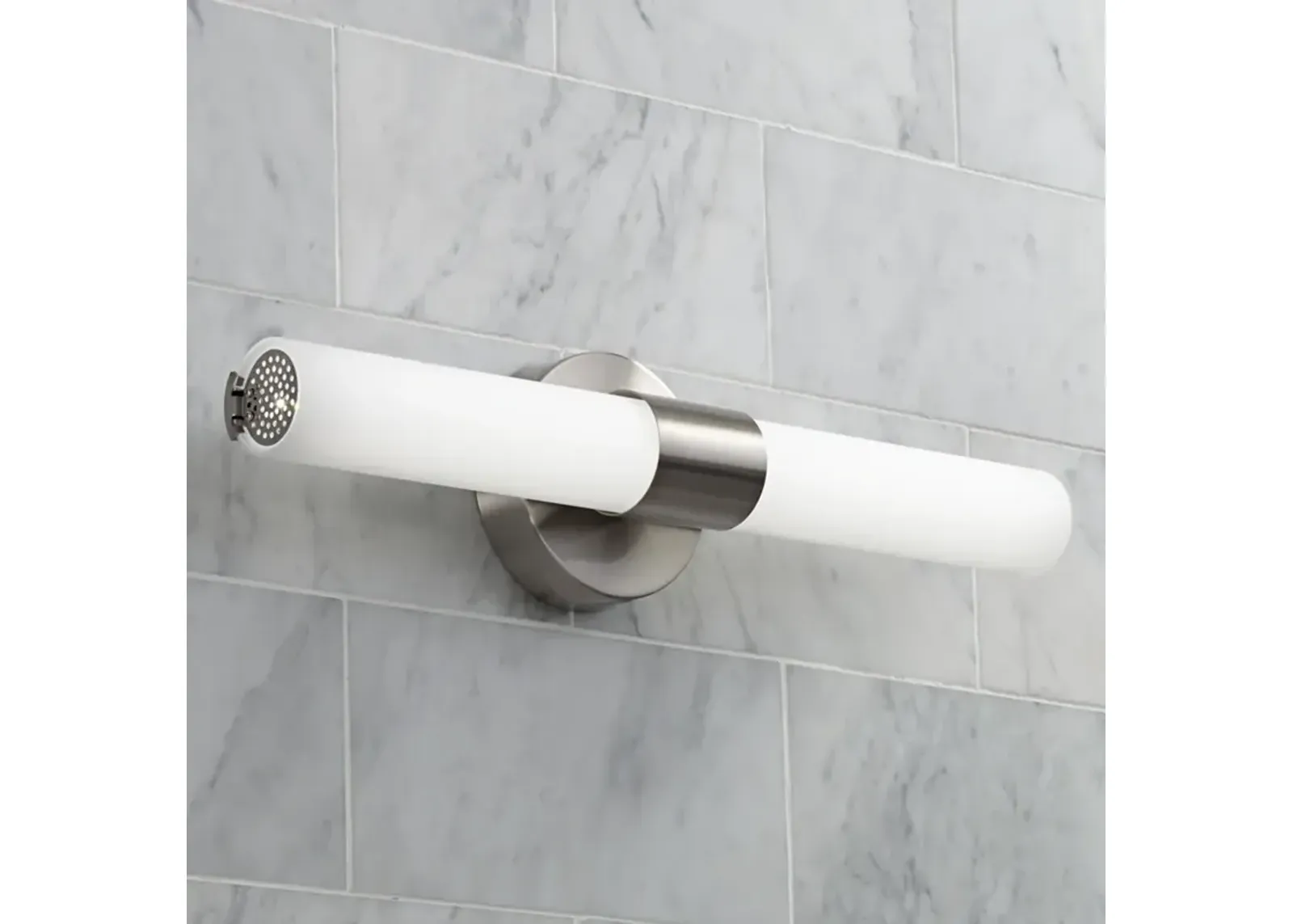 George Kovacs Saber 21" Wide Brushed Nickel LED Bath Light