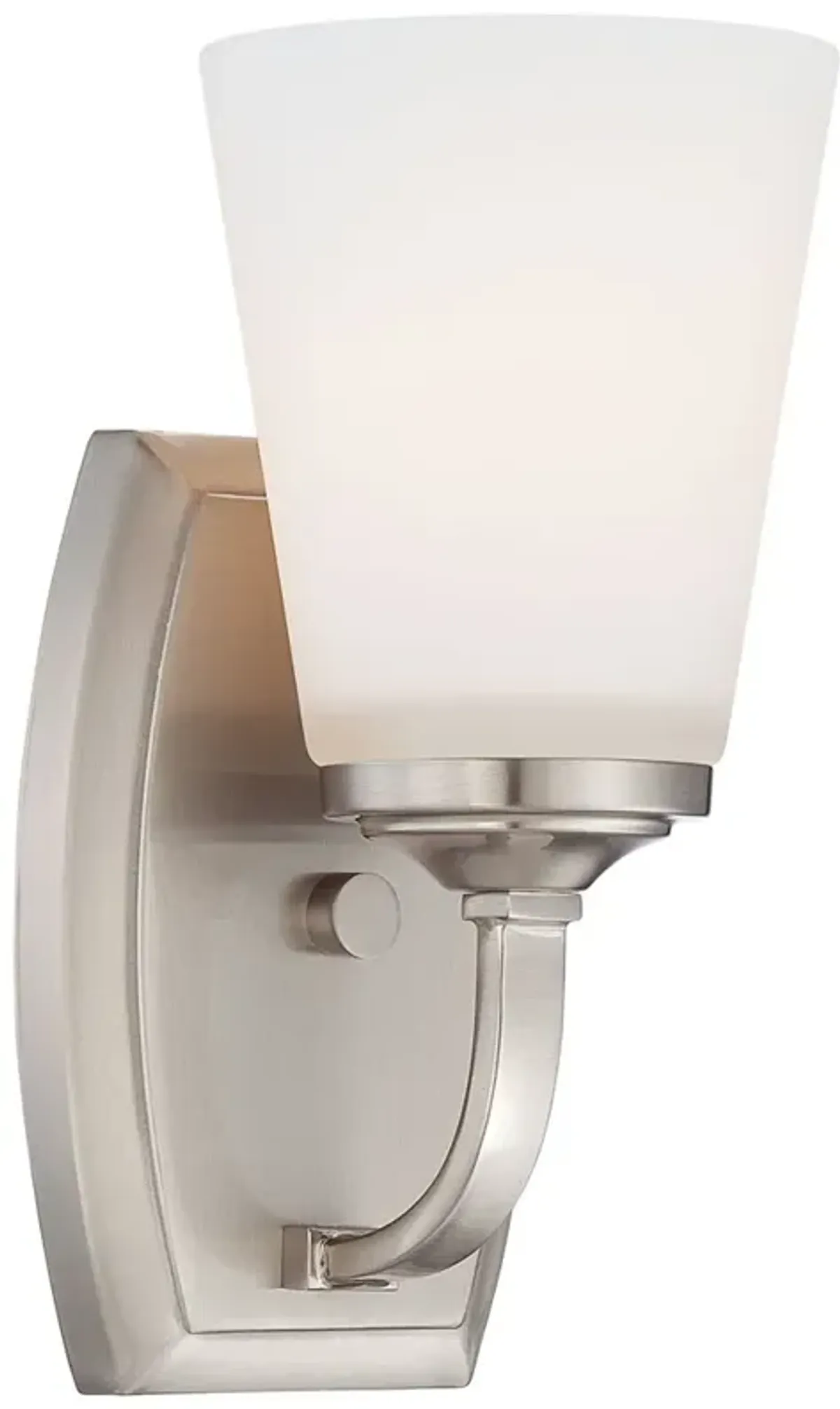Minka-Lavery Overland Park 9" High Brushed Nickel Bath Light