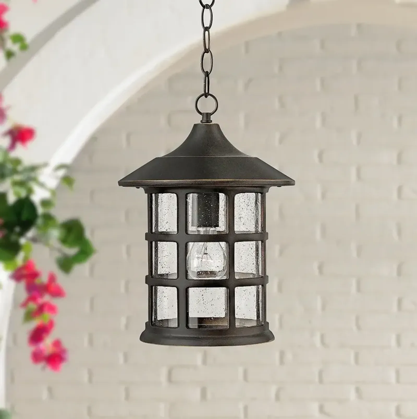 Hinkley Freeport 14" High Bronze Outdoor Hanging Light