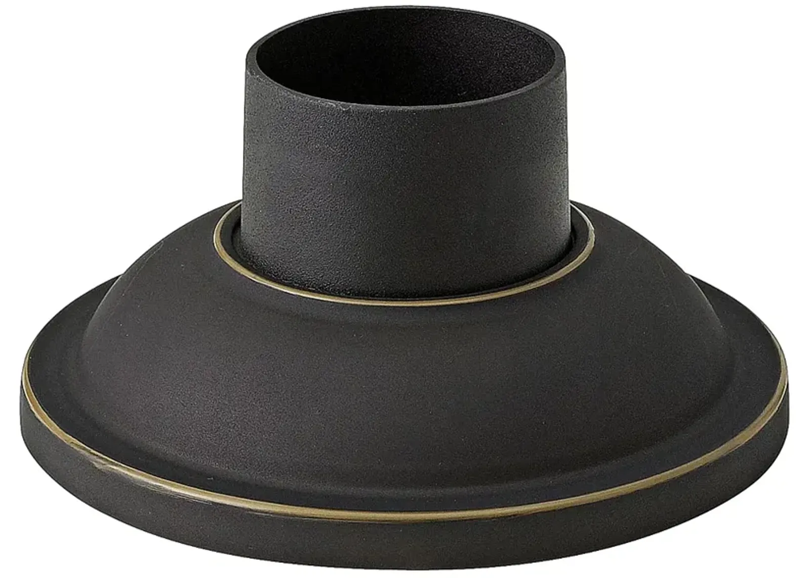 Pier Mount Fitter Base Smooth Oil-Rubbed Bronze Finish