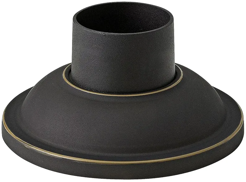 Pier Mount Fitter Base Smooth Oil-Rubbed Bronze Finish