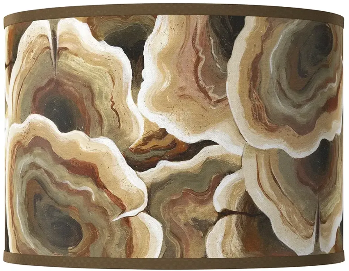 Ruffled Feathers Giclee Shade 12x12x8.5 (Spider)