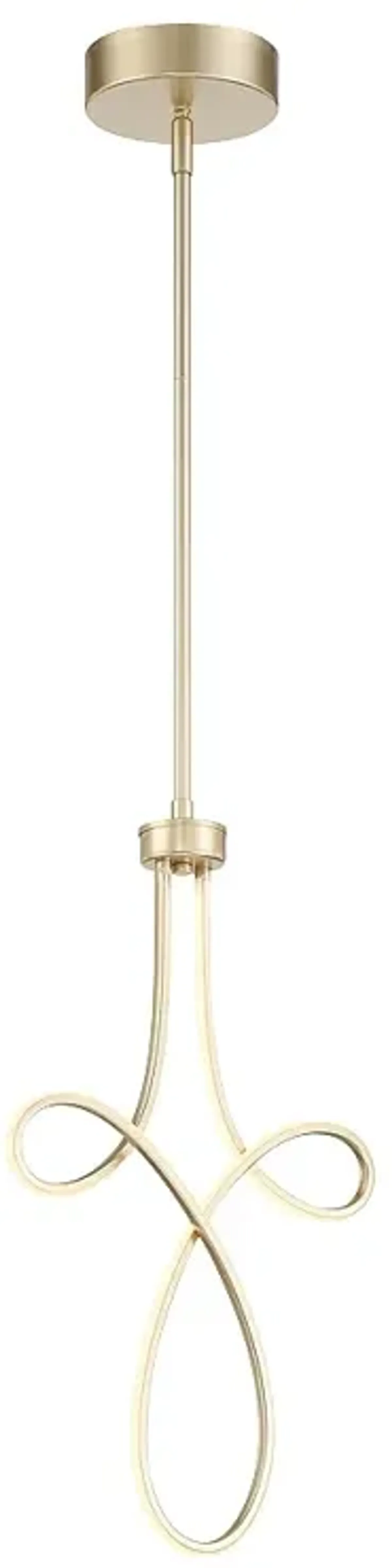 George Kovacs Astor 12" Wide Soft Gold LED Mini Pendant