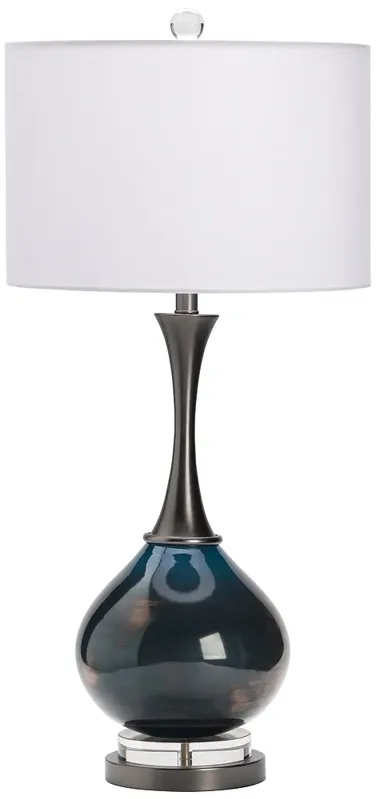 Crestview Collection Ivy Glass Table Lamp