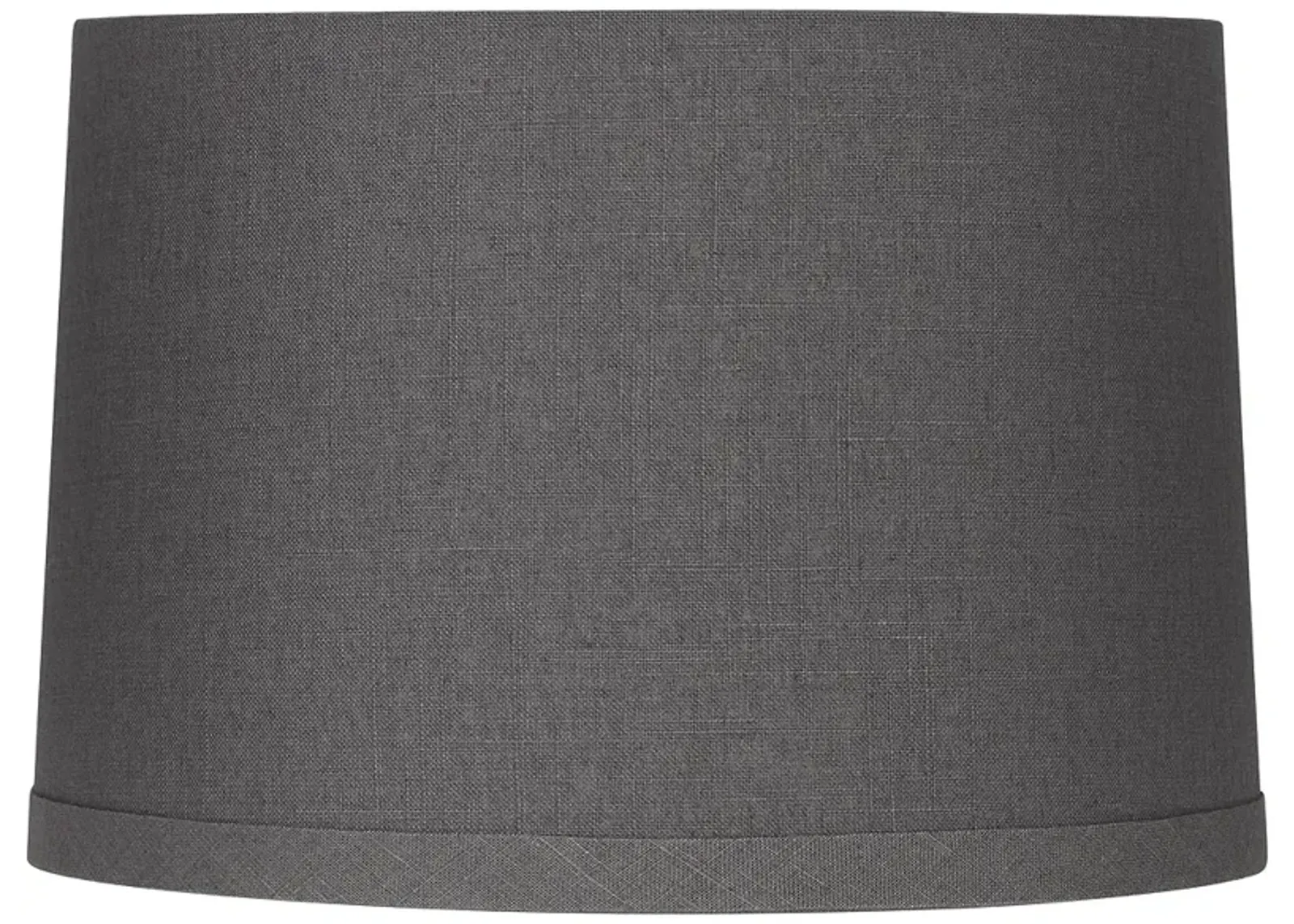 Gray Linen Drum Lamp Shade 15X16X11 (Spider)