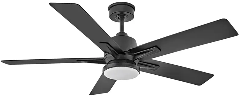 52" Hinkley Alta Matte Black LED Smart Ceiling Fan