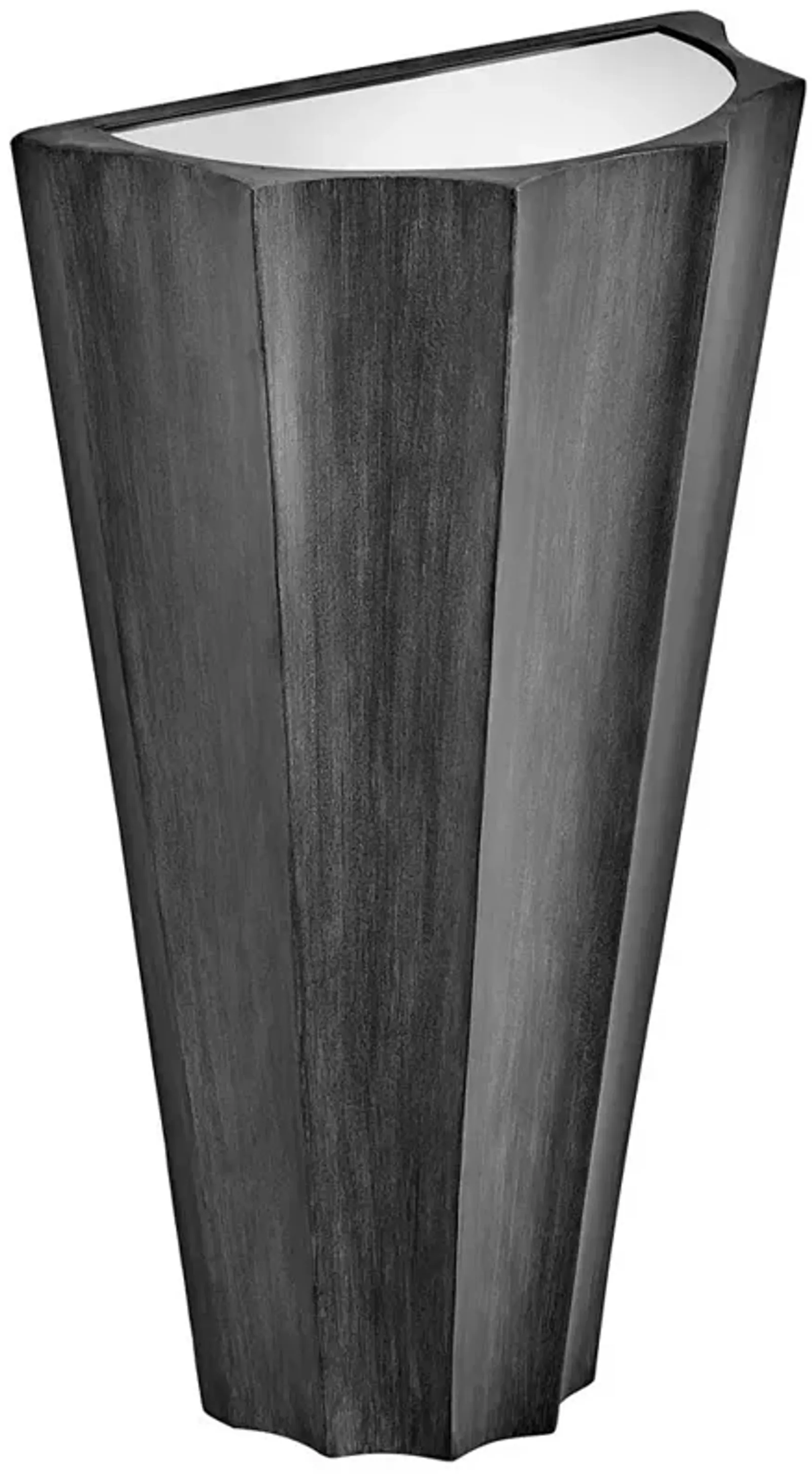 Hinkley Sconce Gia Medium Two Light Sconce 10" Brushed Graphite