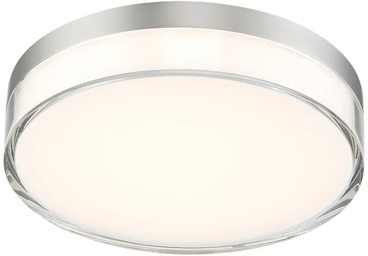 Minka Lavery  Vantage LED 1-Light Brushed Nickel Flush Mount