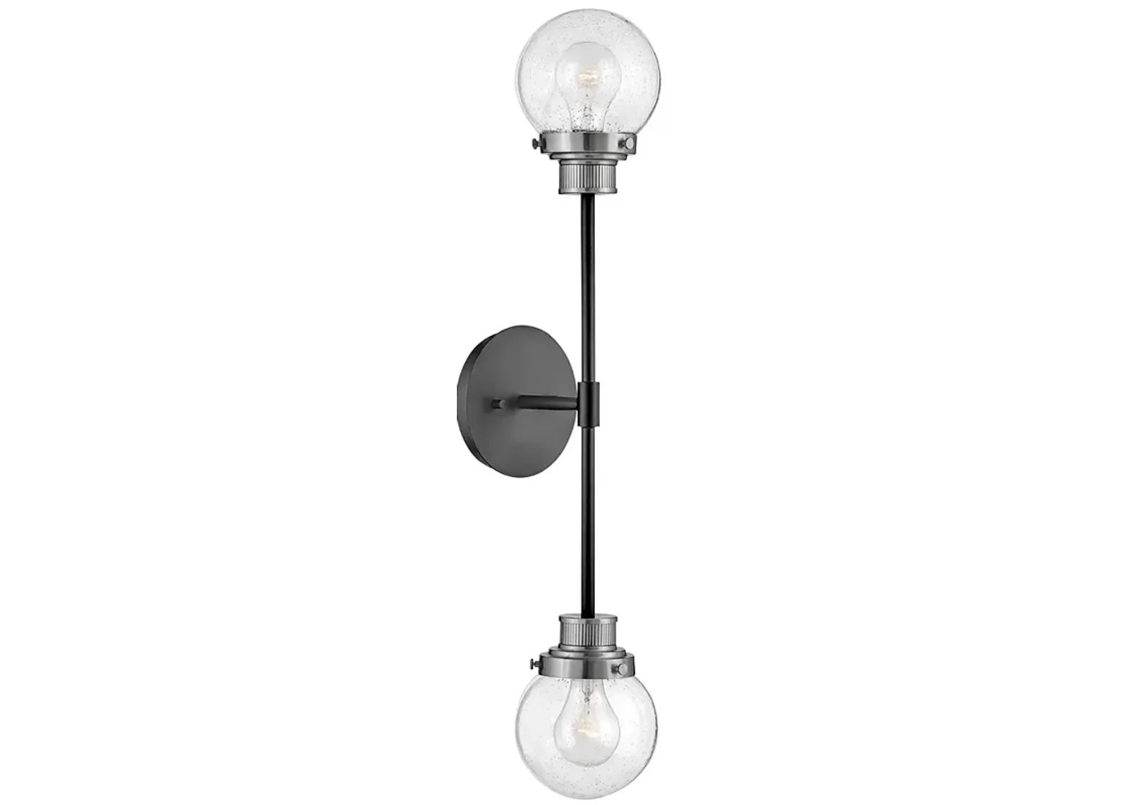 Hinkley Poppy 28" High Black Wall Sconce