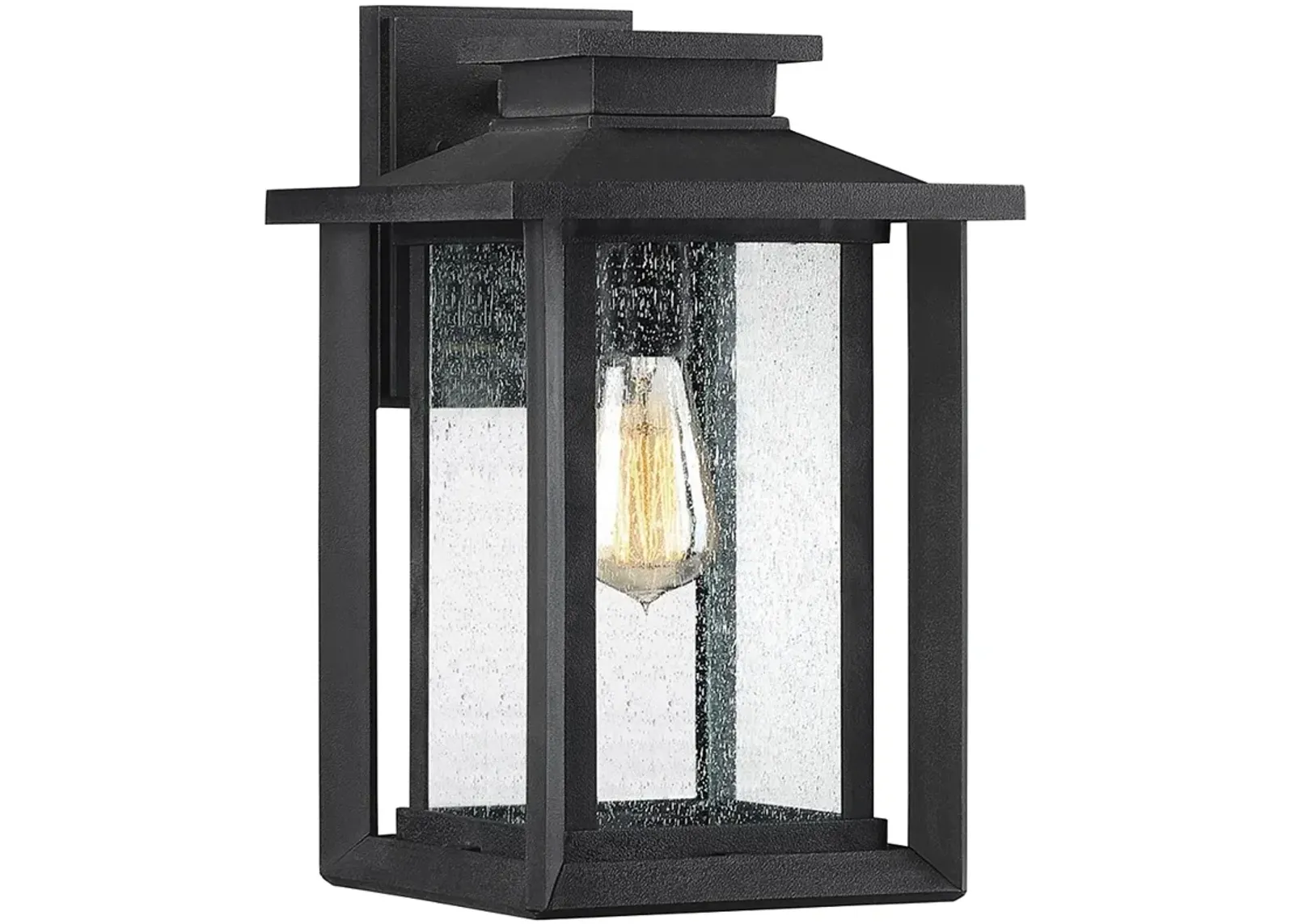 Quoizel Wakefield 14" High Earth Black Outdoor Wall Light