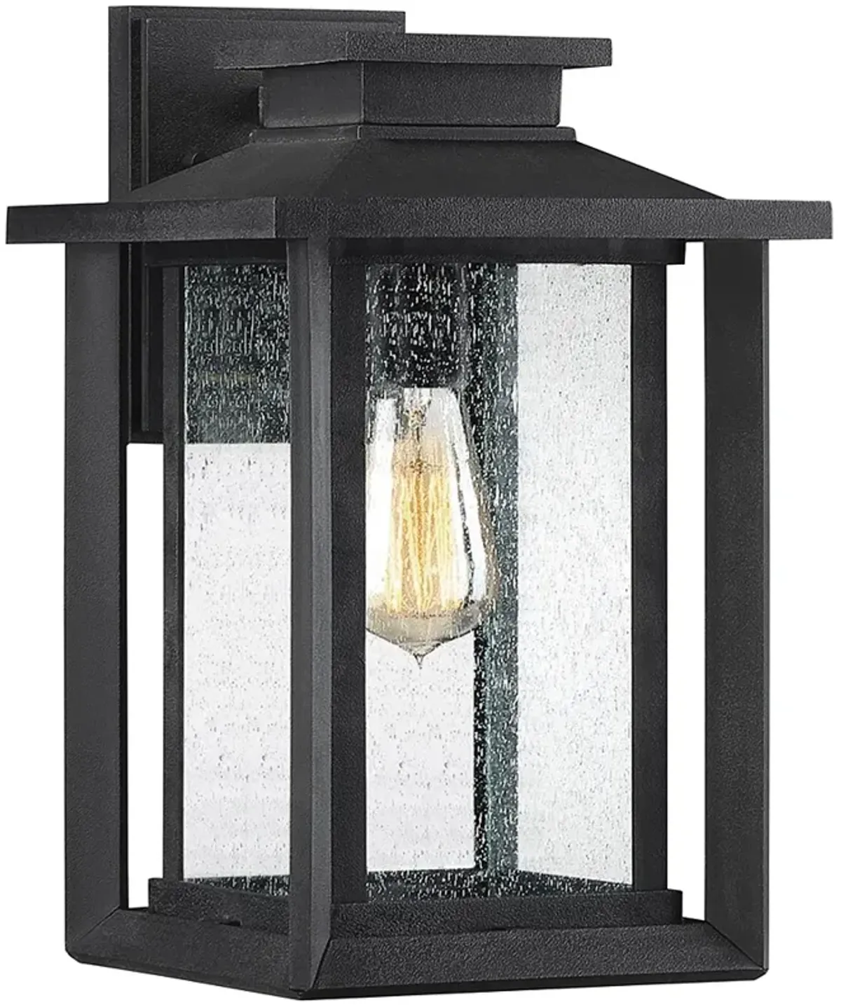 Quoizel Wakefield 14" High Earth Black Outdoor Wall Light