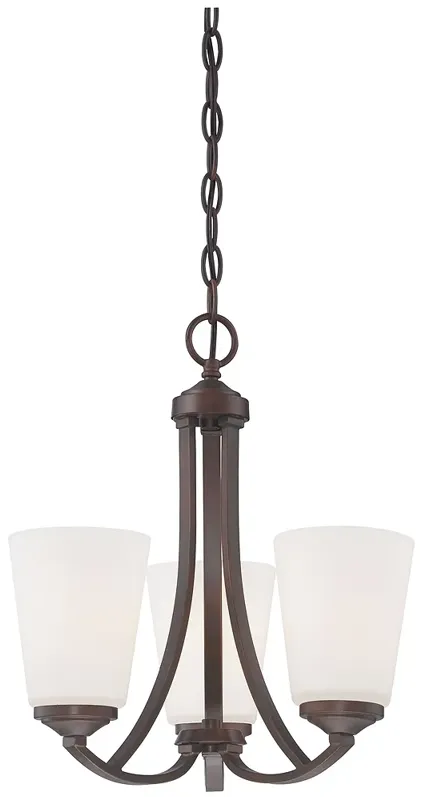 Minka-Lavery Overland Park 3-Light Vintage Bronze Mini Chandelier