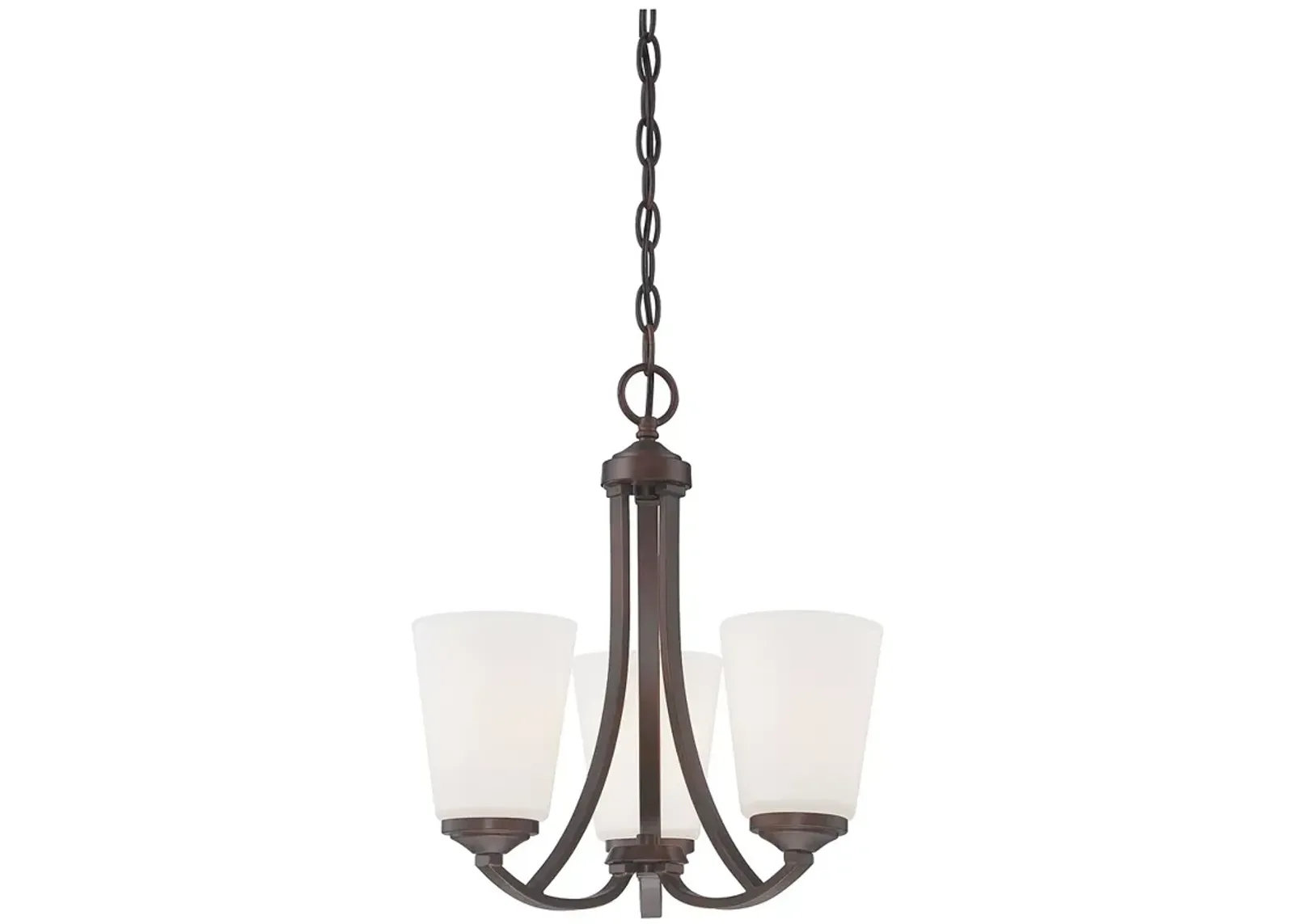 Minka-Lavery Overland Park 3-Light Vintage Bronze Mini Chandelier