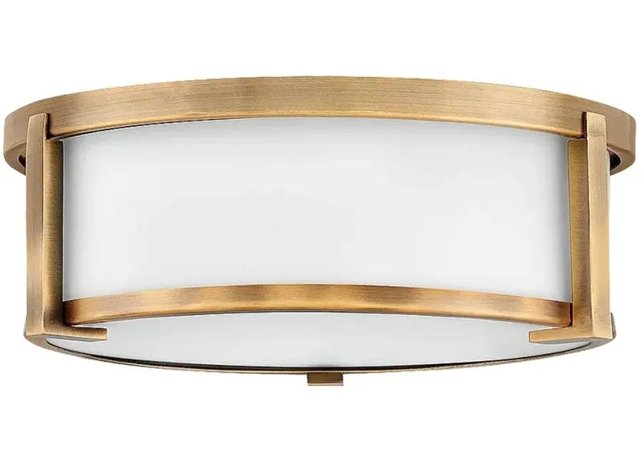 Hinkley Lowell 13 1/4" Wide Brushed Bronze Ceiling Light