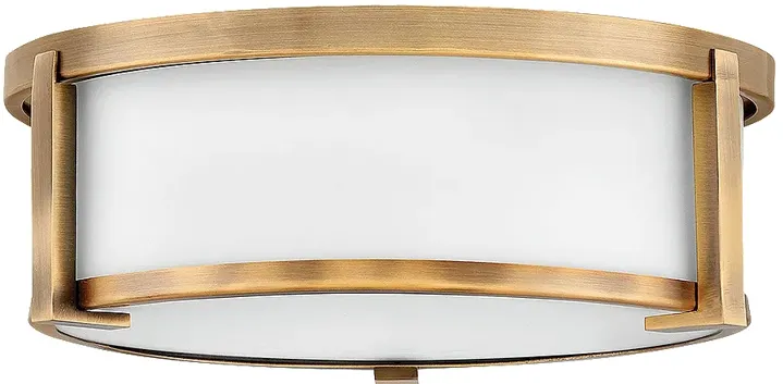 Hinkley Lowell 13 1/4" Wide Brushed Bronze Ceiling Light