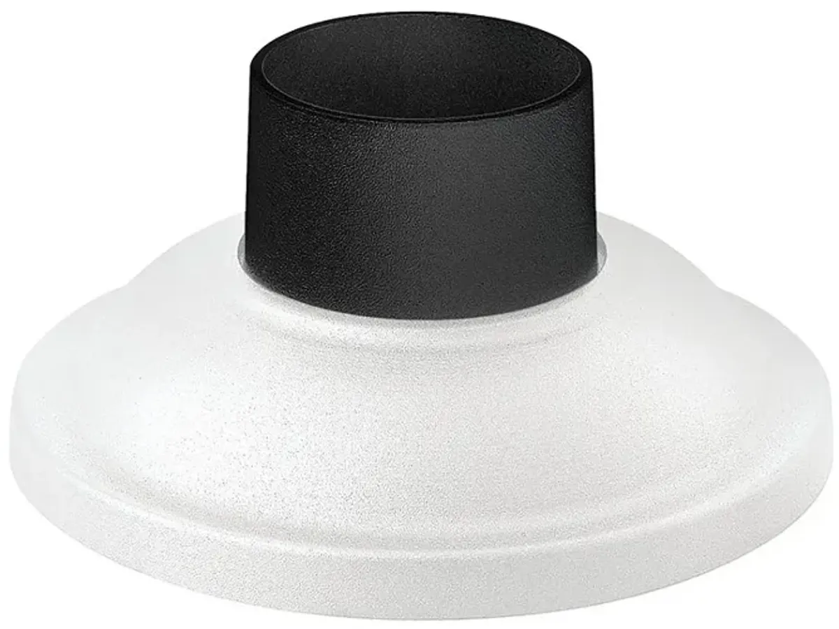 Accessory Pier Mount-Pier Mount Base-Classic White