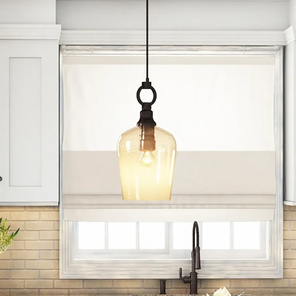 Quoizel Kendrick 9 1/4" Wide Western Bronze Mini Pendant