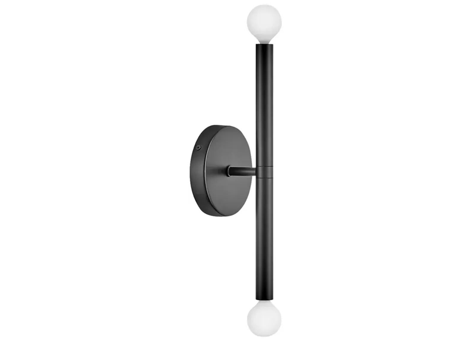 Lark-Millie Sconce-Two Light Tall Sconce-Black