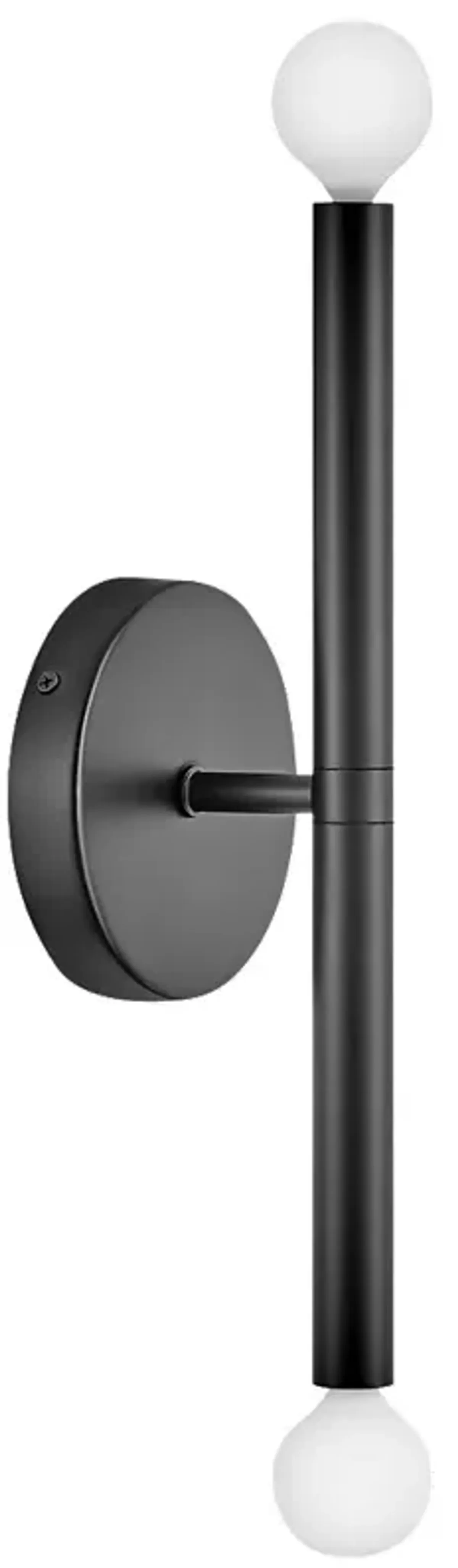 Lark-Millie Sconce-Two Light Tall Sconce-Black