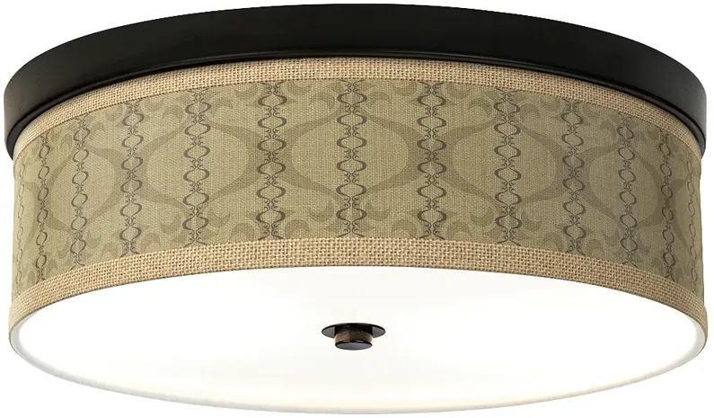 Colette Giclee Energy Efficient Bronze Ceiling Light