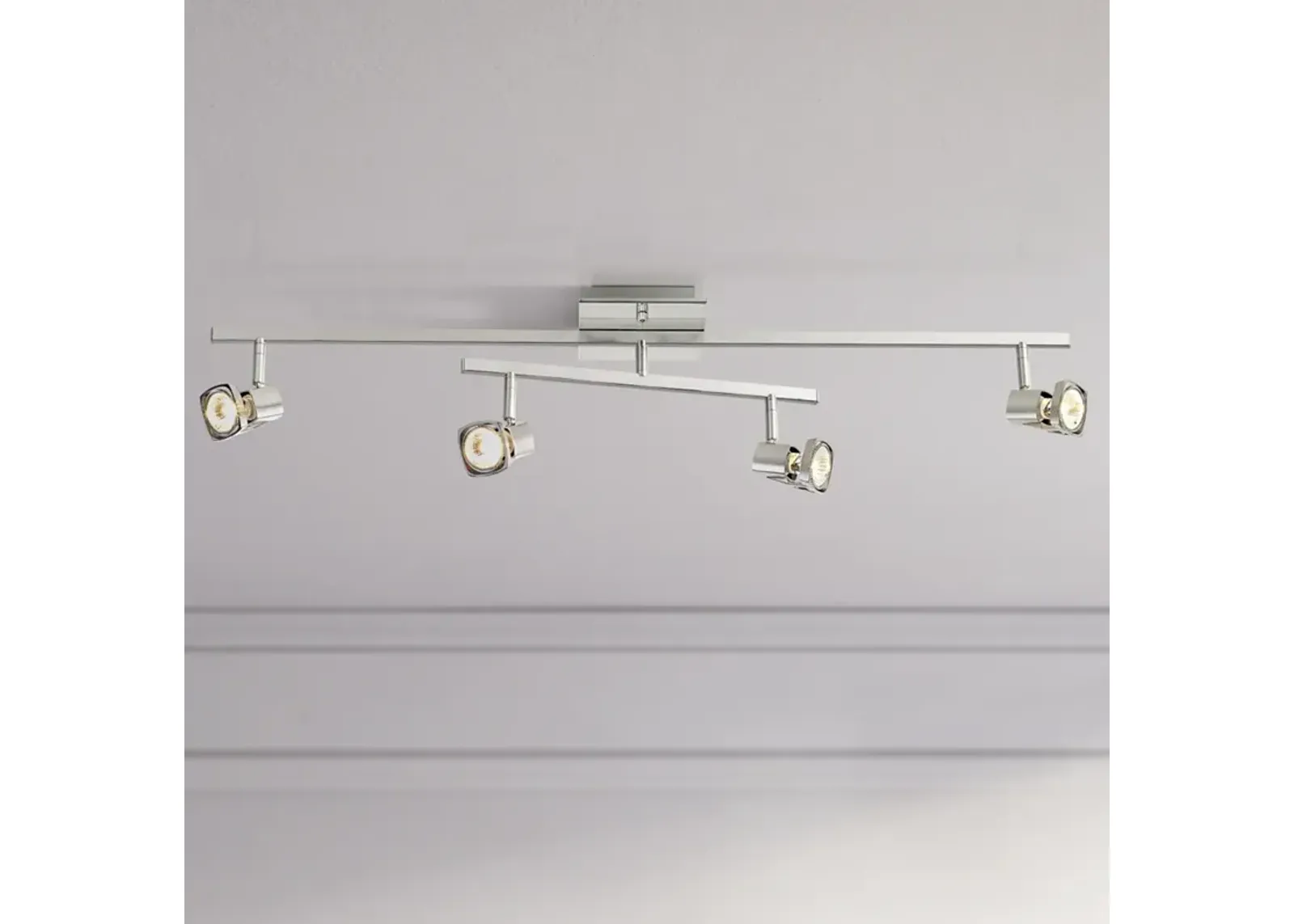 Pro Track 2-Tier Adjustable 4-Light Ceiling Light Fixture